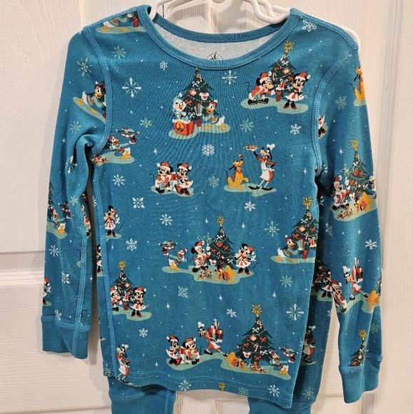 Disney Holiday Mickey Mouse and Friends Kids Pajamas - Picture 1 of 7